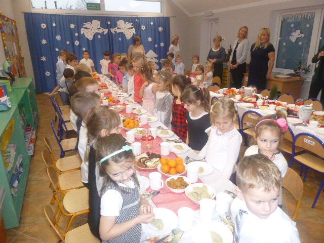 Grafika #0: Przedszkolna Wigilia