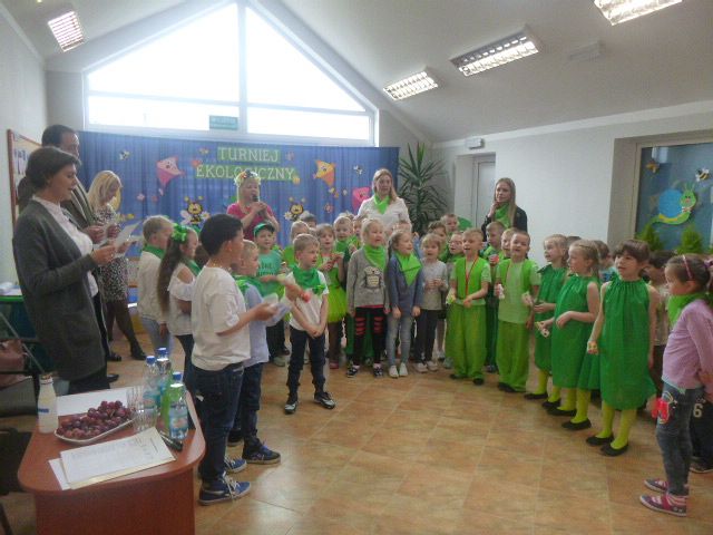 Grafika #0: Gminny Turniej Wiedzy Ekologicznej pt. Przedszkolak mały czy duży przyrodzie służy