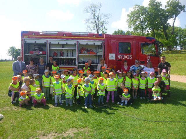 Grafika #0: Spotkanie ze strażakami OSP Wicko