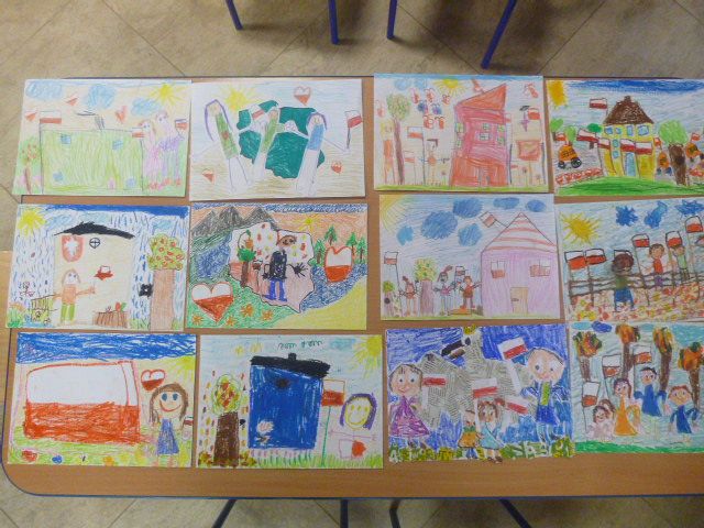 Grafika #0: Gminny Konkurs Plastyczny Wolna Ojczyzna