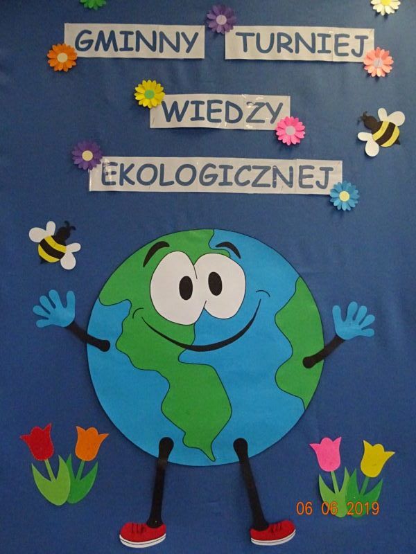 Grafika #0: Gminny turniej wiedzy ekologicznej dla przedszkolaków Z przyrodą za pan brat