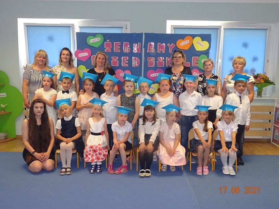 Grafika #0: Żegnaj przedszkole.zakończenie 6-latków