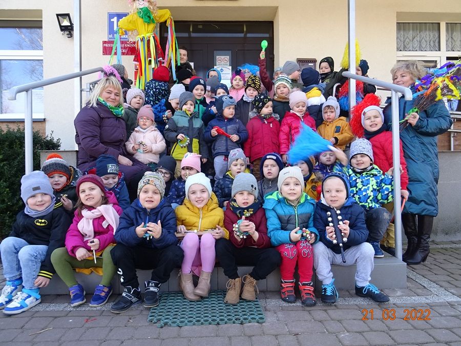 Grafika #0: Przedszkolaki witają wiosnę