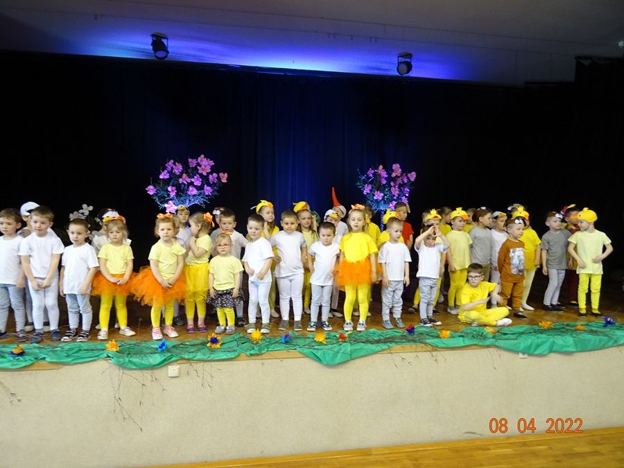 Grafika #0: Wielkanoc tuż, tuż.., czyli wielkanocne występy naszych przedszkolaków.