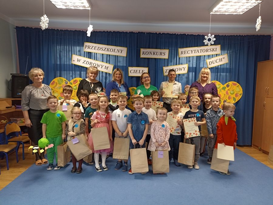 Grafika #0: W zdrowym ciele, zdrowy duch -konkurs recytatorski za nami!