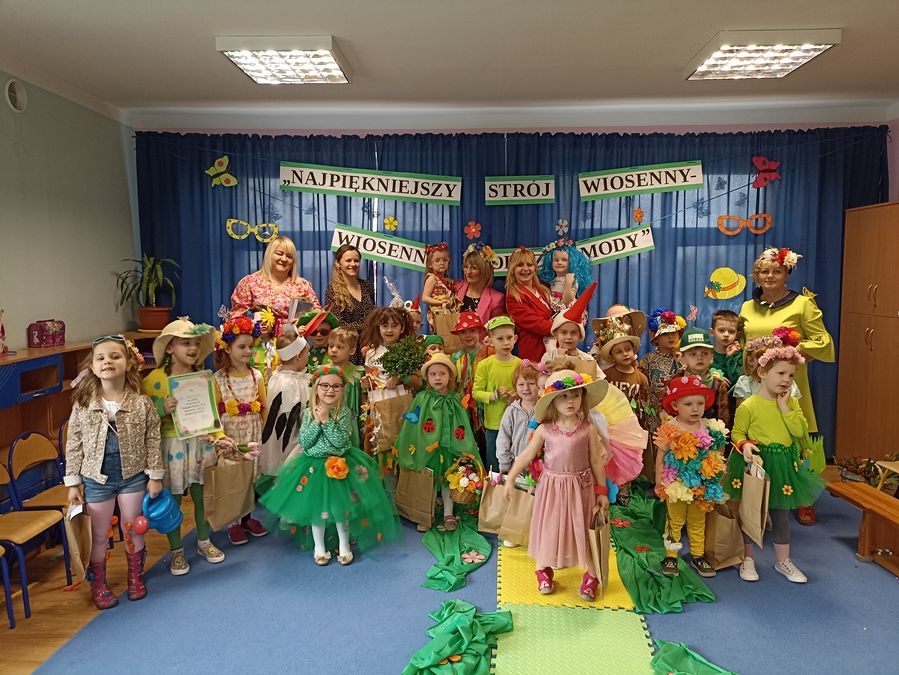 Grafika #0: Powitanie wiosny -Konkurs Najpiękniejszy strój wiosenny-pokaz wiosennej mody