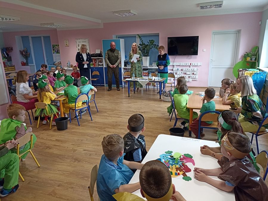 Grafika #0: Międzyprzedszkolny Konkurs Ekologiczny Przyroda ponad wszystko, wtedy czyste środowisko