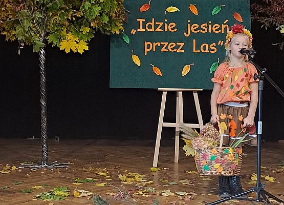 Konkurs "Idzie jesień przez świat" grafika