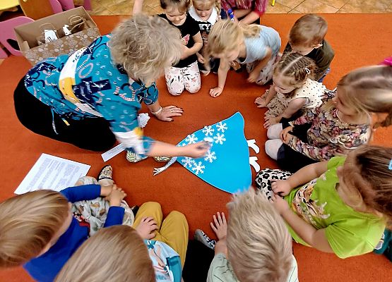 Warsztaty świąteczne - grupa Motylki grafika