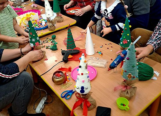Warsztaty świąteczne - grupa Motylki grafika