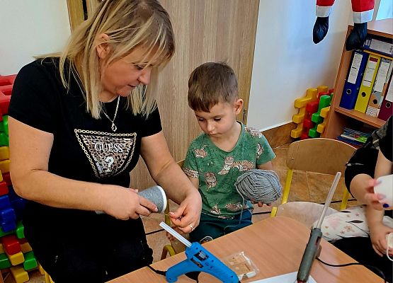 Warsztaty świąteczne - grupa Motylki grafika