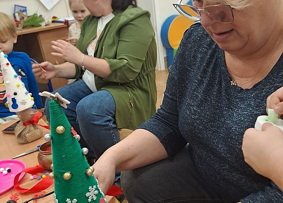 Warsztaty świąteczne - grupa Motylki grafika