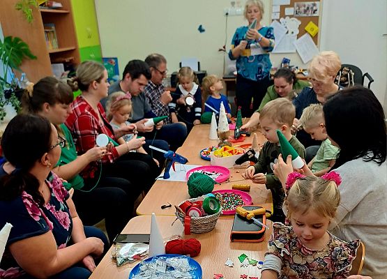 Warsztaty świąteczne - grupa Motylki grafika