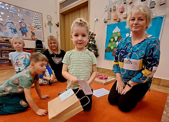 Warsztaty świąteczne - grupa Motylki grafika