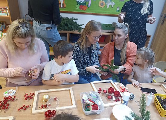 Warsztaty świąteczne - grupa Rybki grafika