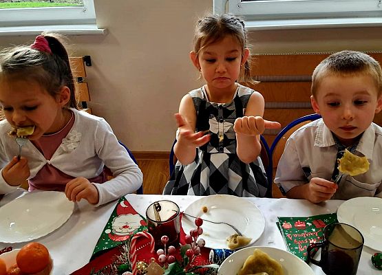 Wigilia w przedszkolu grafika