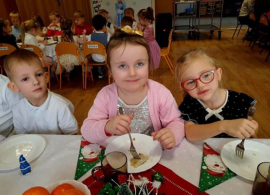 Wigilia w przedszkolu grafika