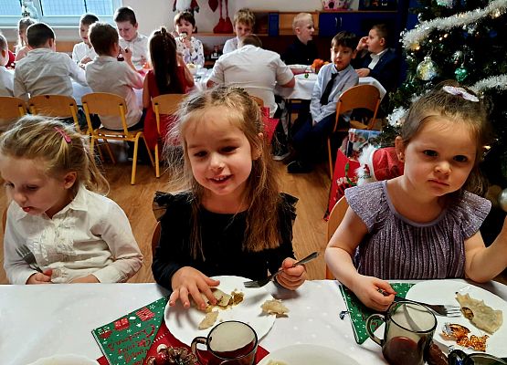 Wigilia w przedszkolu grafika