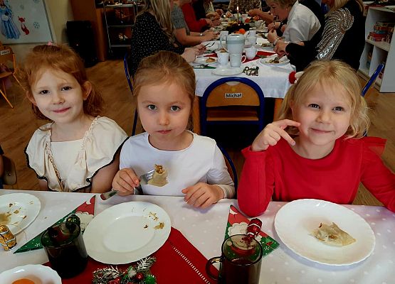 Wigilia w przedszkolu grafika