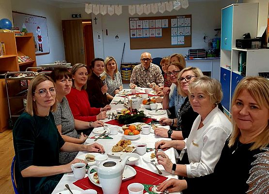 Wigilia w przedszkolu grafika