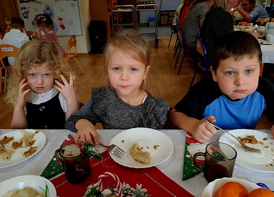 Wigilia w przedszkolu grafika