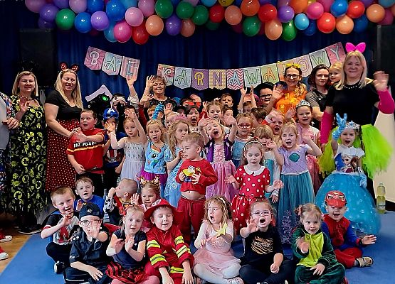 Bal karnawałowy grafika