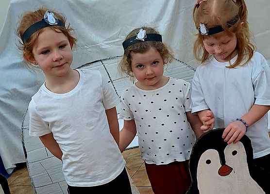 Zajęcia sensoryczne "W krainie pingwinów" grafika