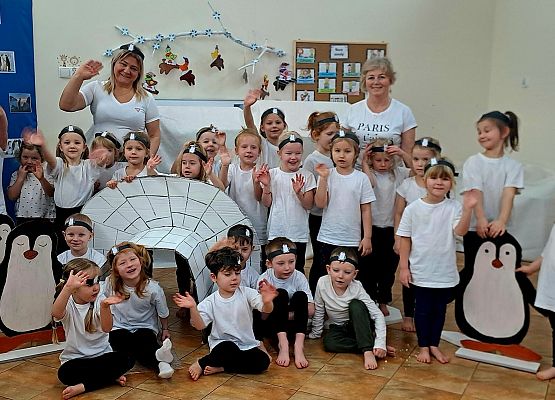 Zajęcia sensoryczne "W krainie pingwinów" grafika