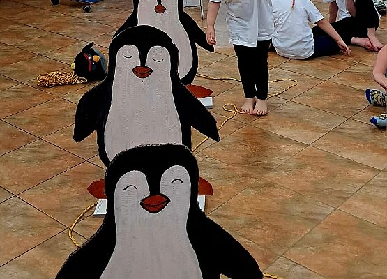 Zajęcia sensoryczne "W krainie pingwinów" grafika