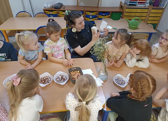 Prace w kącikach przyrody grafika