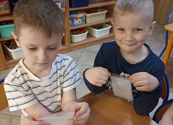 Prace w kącikach przyrody grafika