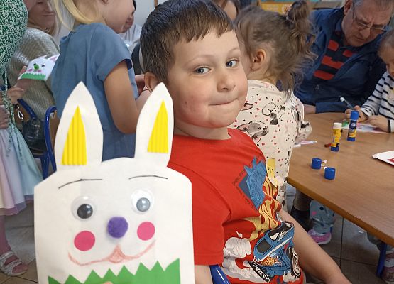 Wielkanocne kodowanie na dywanie - zajęcia otwarte (gr. Rybki) grafika