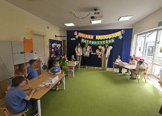Olimpiada matematyczna w Przedszkolu Gminnym w Charbrowie grafika