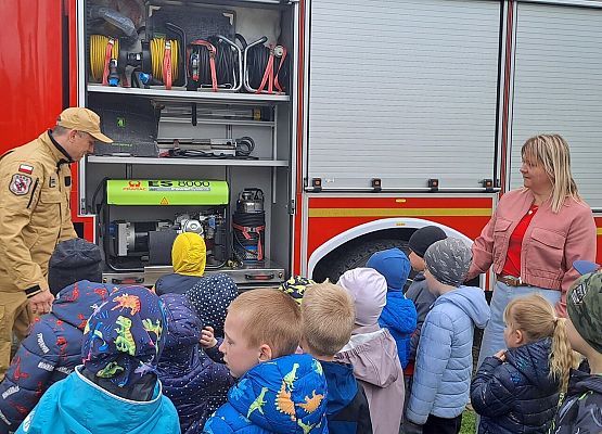 Spotkanie z OSP w Wicku grafika