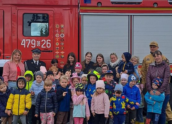 Spotkanie z OSP w Wicku grafika