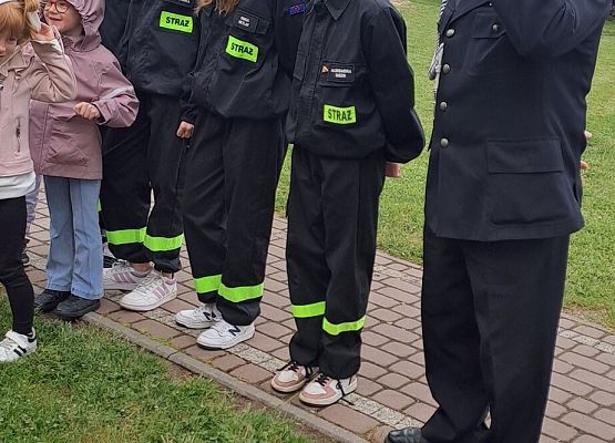 Spotkanie z OSP w Wicku grafika