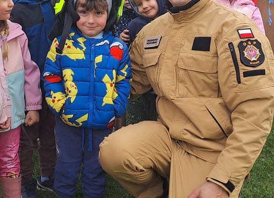 Spotkanie z OSP w Wicku grafika