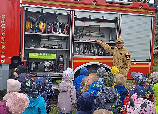 Spotkanie z OSP w Wicku grafika