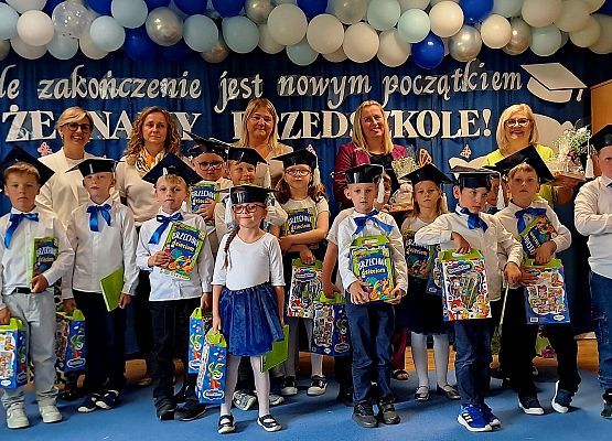 Zakończenie roku przedszkolnego grafika