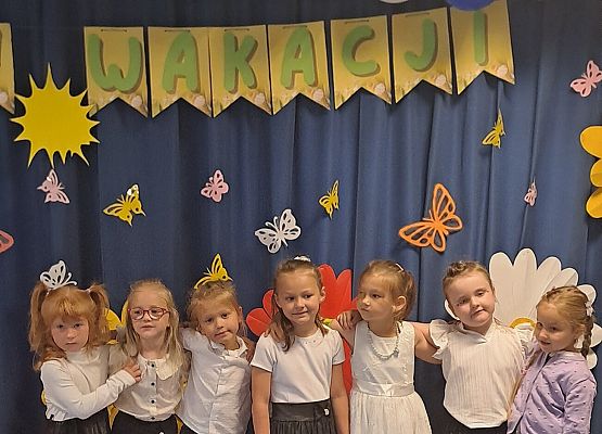 Zakończenie roku przedszkolnego grafika