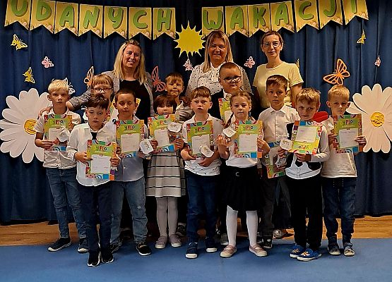 Zakończenie roku przedszkolnego grafika