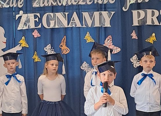 Zakończenie roku przedszkolnego grafika