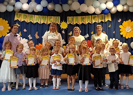 Zakończenie roku przedszkolnego grafika