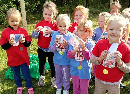 Dzień Przedszkolaka "Bieg po zdrowie" grafika