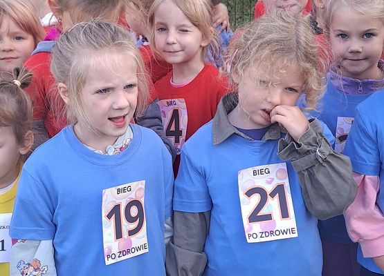 Dzień Przedszkolaka "Bieg po zdrowie" grafika