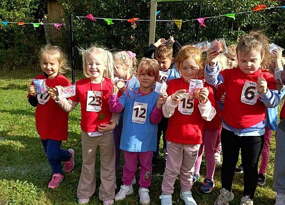 Dzień Przedszkolaka "Bieg po zdrowie" grafika