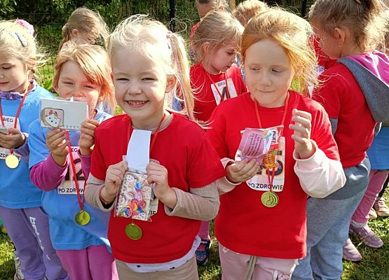Dzień Przedszkolaka "Bieg po zdrowie" grafika