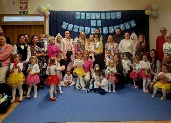 Pasowanie na Przedszkolaka grafika