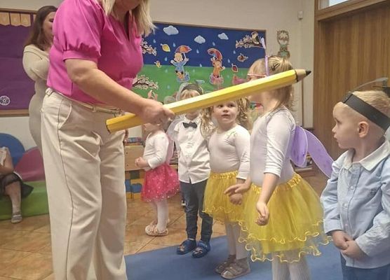 Pasowanie na Przedszkolaka grafika