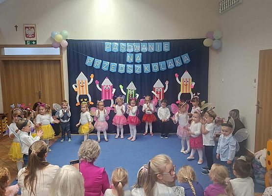 Pasowanie na Przedszkolaka grafika